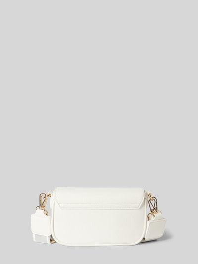 VALENTINO BAGS Handtas met labelapplicatie, model 'MIRAMAR' Wit - 3