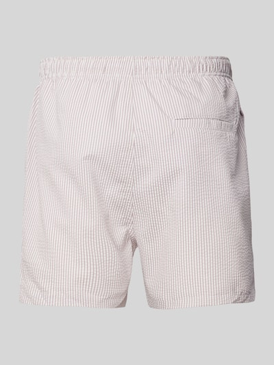 Only & Sons Badehose mit Strukturmuster Modell 'TED' Flieder 3