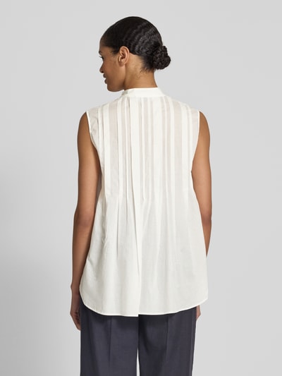 Marc O'Polo Relaxed Fit Blusentop aus reiner Baumwolle Weiss 5