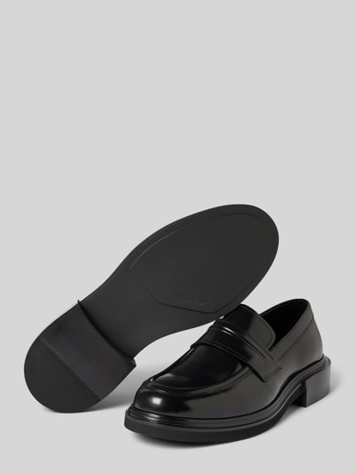 CK Calvin Klein Penny loafers van echt leer Zwart - 4