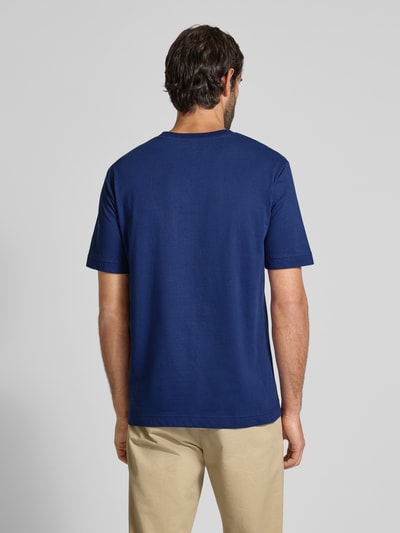 Marc O'Polo Regular Fit T-Shirt aus reiner Baumwolle Royal 5