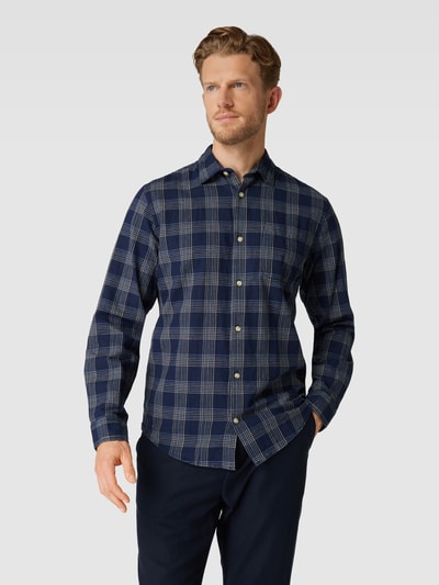 Jack & Jones Premium Koszula casualowa o kroju slim fit ze wzorem w kratę model ‘BLUSUMMER’ Granatowy 4