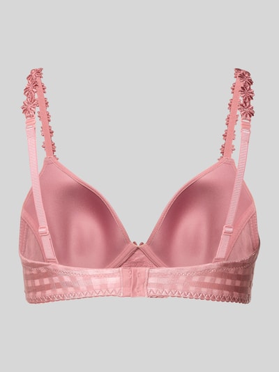 Produktfoto, BH mit verstellbaren Trägern Modell 'AVERO' von Marie Jo aus Material-Mix mit Stretch-Anteil, Stitchings, Hakenverschluss, körpernahe Passform.