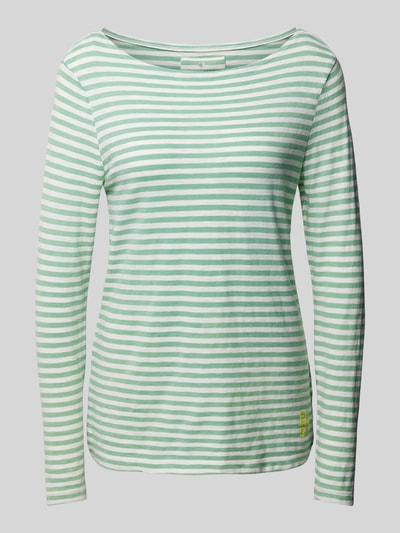 Lieblingsstück Shirt met lange mouwen en streepmotief, model 'Ciskey' Groen - 2