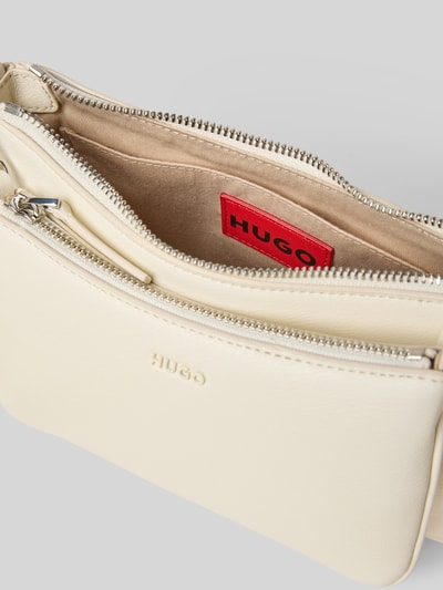 HUGO Torebka z regulowanym paskiem model ‘Bel 2.0’ Écru 5