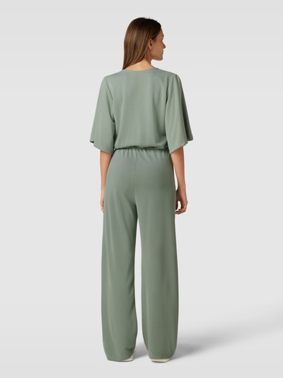 mbyM Jumpsuit in wikkellook, model 'Bradlee' Rietgroen - 5