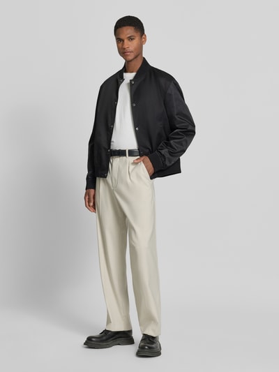 BOSS Bluzon w kroju relaxed fit model 'H-COVER' Czarny 1