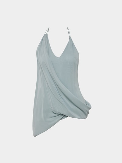 Jacquemus Asymmetrisches Top Blau 2