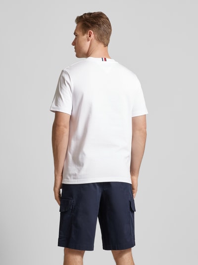 Tommy Hilfiger T-Shirt mit Label-Stitching Weiss 5