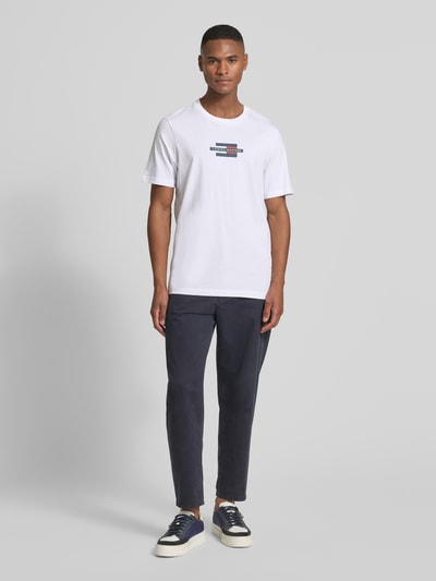 Tommy Hilfiger Regular Fit T-Shirt aus reiner Baumwolle Weiss 1