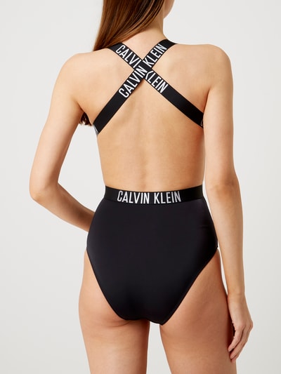 Calvin Klein Underwear Badeanzug mit seitlichen Cut Outs - wattiert  Black 4
