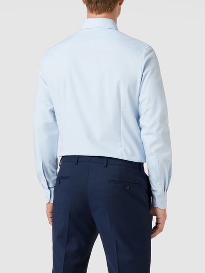 OLYMP Level Five Slim Fit Businesshemd mit Stretch-Anteil Bleu 5