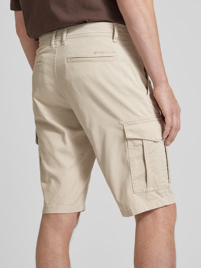 Tom Tailor Cargoshorts mit französischen Eingrifftaschen Beige 3