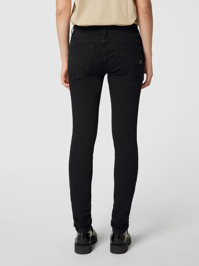 Buena Vista Slim fit jeans met stretch, model 'Malibu' Zwart - 5