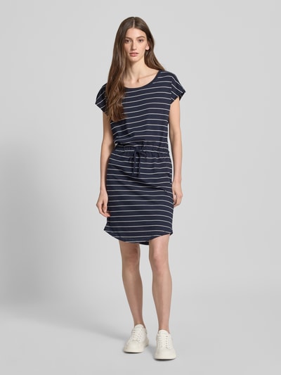 Only Sukienka mini o dopasowanym kroju z czystej bawełny model ‘MAY’ Ciemnoniebieski 1