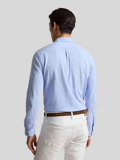 Polo Ralph Lauren Regular Fit Freizeithemd aus reiner Baumwolle Hellblau 5