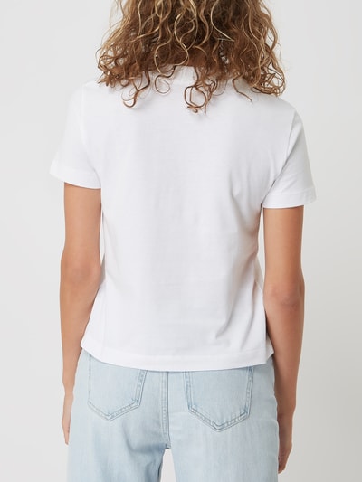 Calvin Klein Jeans T-Shirt aus Baumwolle  Weiss 5