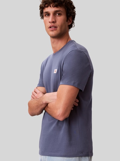 Calvin Klein Jeans męski t-shirt o kroju regular fit z czystej bawełny Jeansowy niebieski 1