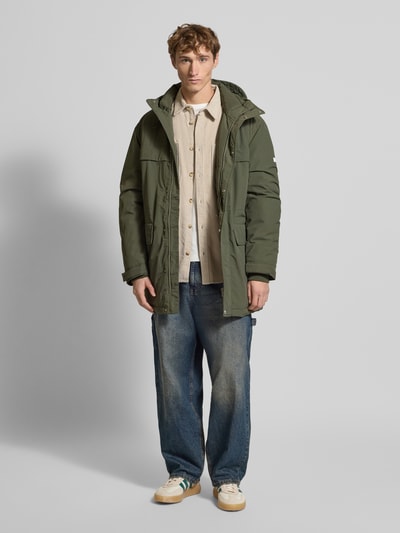 Tommy Jeans Regular Fit Parka mit Kapuze Modell 'CITY READY' Dunkelgruen 1
