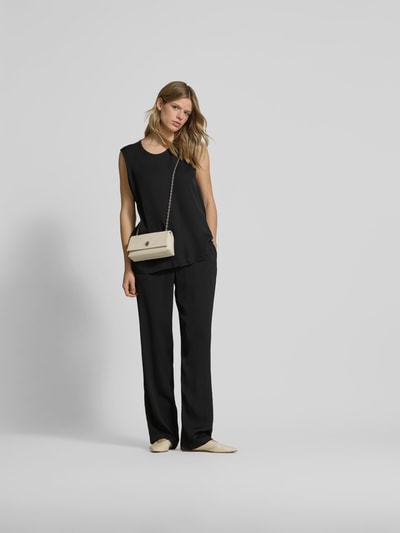Nanushka Tanktop mit Rundhalsausschnitt Black 1