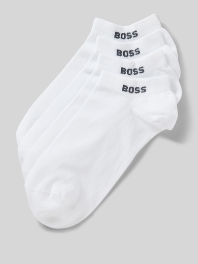 BOSS Sneakersocken mit Label-Detail im 5er-Pack Weiss 1