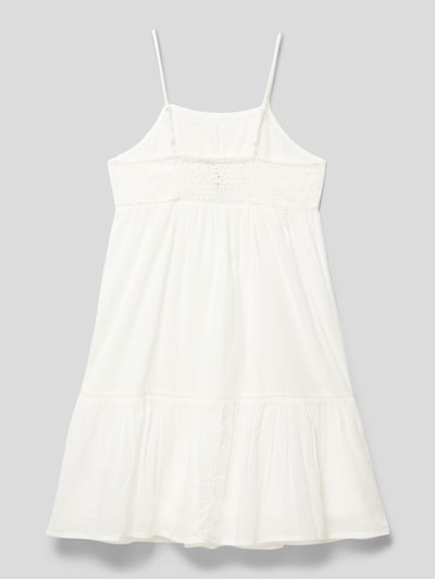 Pepe Jeans Kleid mit Label-Applikation Modell 'HAILEY' Offwhite 3