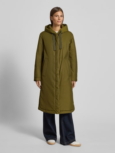 Marc O'Polo Płaszcz parka o kroju regular fit z kapturem Khaki 4