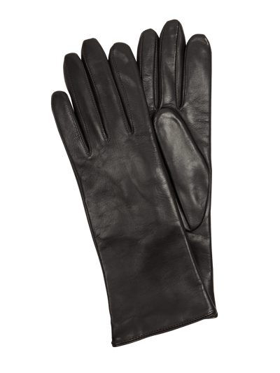 Roeckl Handschuhe aus Leder  Dunkelbraun 1