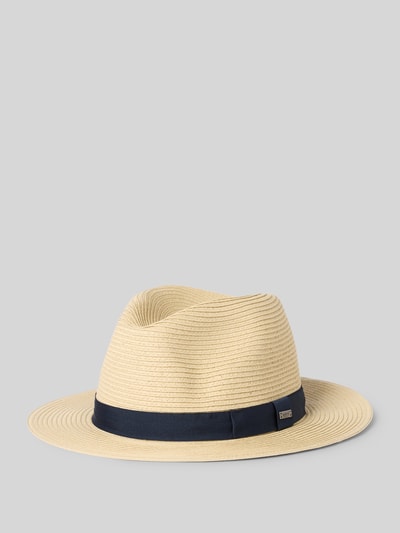 Barts Strohhut mit Hutband Modell 'AVELOZ HAT' Beige 1