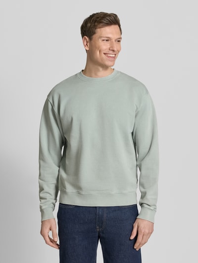 DRYKORN Sweatshirt van puur katoen Groen - 4