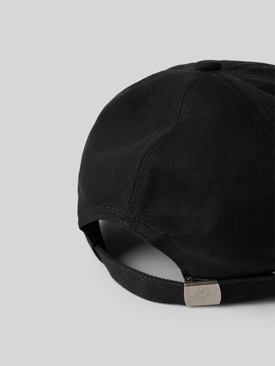 MAISON KITSUNE Basecap mit Label-Stitching Black 3