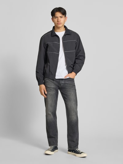 ONLY & SONS Straight Fit Jeans aus Baumwoll-Mix Modell 'EDGE PERFORMANCE WB 38' Black 1