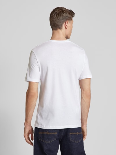 s.Oliver RED LABEL T-Shirt mit Label-Print Weiss 5