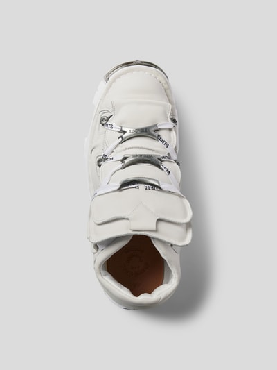 VETEMENTS Plateau-Sneaker mit Label-Details Weiss 4