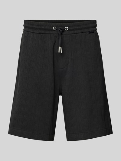 CK Calvin Klein Regular fit sweatshorts met labeldetail Zwart - 2