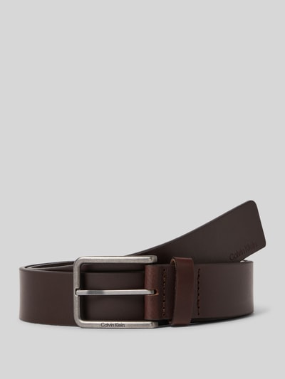 CK Calvin Klein Riem met labeldetail Donkerbruin - 1