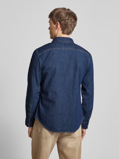 Levi's® Freizeithemd mit Label-Stitching Jeansblau 5