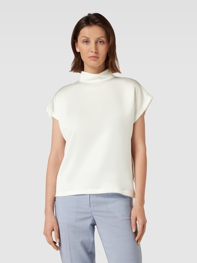 HUGO Bluse mit Stehkragen Modell 'Caneli' Offwhite 4