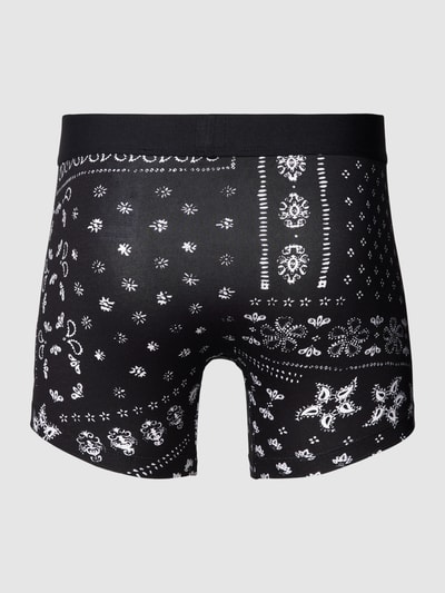 Levi's® Boxershort met label in band in een set van 2 stuks, model 'BANDANA' Zwart - 3