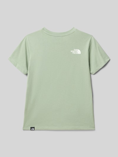 The North Face Regular Fit T-Shirt mit Logo-Print Modell 'DOME' Schilf 3