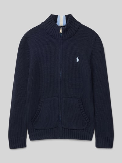 Polo Ralph Lauren Teens Gebreid jack met ritssluiting Marineblauw - 1