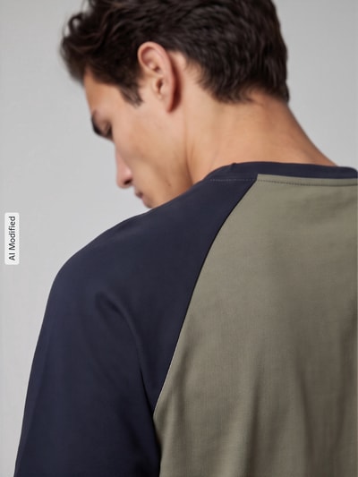 ONLY & SONS Relaxed Fit T-Shirt aus reiner Baumwolle Modell 'HEATON' Oliv 3