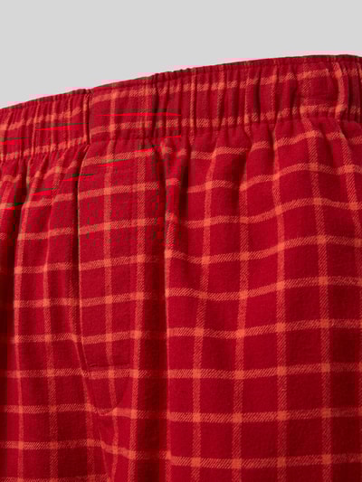 Calvin Klein Underwear Pyjama-Hose mit elastischem Bund Bordeaux 2