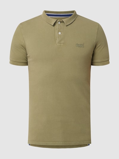 Superdry Poloshirt aus Baumwolle  Oliv 2