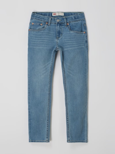 Levi’s® Kids Slim Tapered Fit Jeans mit Stretch-Anteil Modell '512' Jeansblau 1