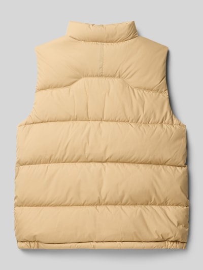 Polo Ralph Lauren Teens Kamizelka pikowana z wyhaftowanym logo Beżowy 3