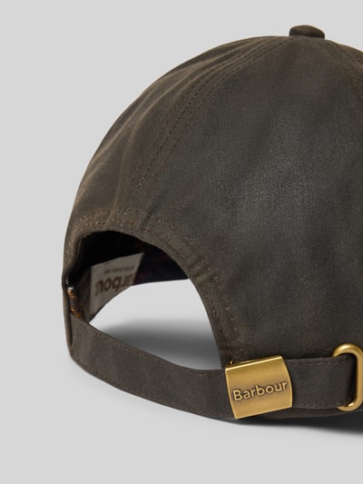 Barbour Cap aus reiner Baumwolle Modell 'Belsay' Oliv 3