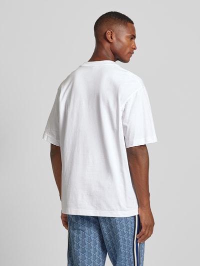 Lacoste T-shirt met ronde hals Wit - 5