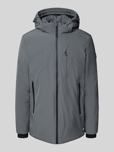 CARS JEANS Kurtka z kapturem model ‘HARWICK’ Grafitowy 2