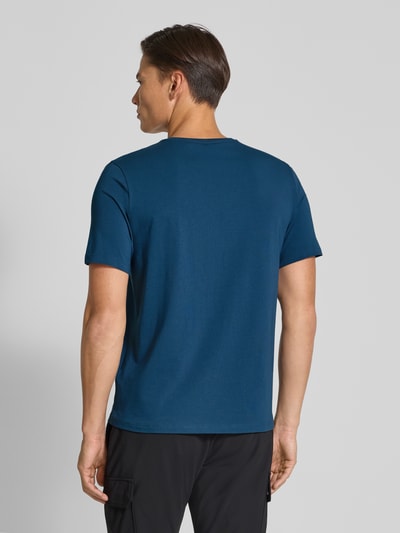 BOSS Regular Fit T-Shirt aus Baumwoll-Mix Modell 'MIX&MATCH' Dunkelblau 5